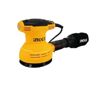 Ingco 5 inch 12000rpm ABS Plastic Orange & Black Random Orbital Sander, RS3208