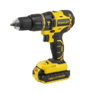 Stanley 18V Cordless Hammer Drill Driver Kit, SCH20C2K