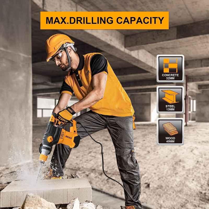 Ingco 1500W Rotary Hammer, RH150028 5.0 KROST