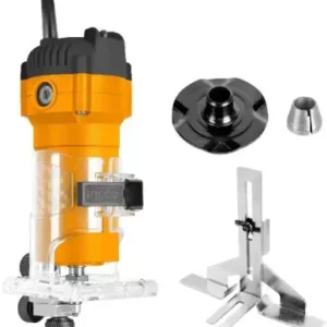 INGCO Laminate trimmer 600W and 34500 RPM PLM6001 Rotary Tool (6 mm)