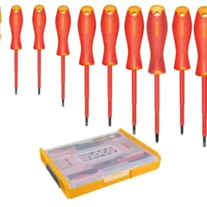 Insulated Hand Tools Set | HKTV01S101 | 10 Pcs Insulated Hand Tools set Impact Screwdriver Set (Pack of 10)
