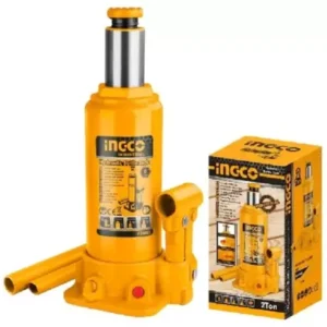 INGCO 2 Ton Hydraulic Bottle Jack HBJ202 Easy Car Lifting Jack (2000 KG) Vehicle Jack (2000 kg)