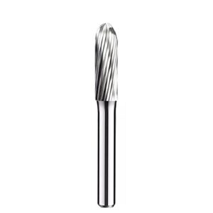 KROST Carbide Rotary Burr ,Tungsten Carbide Rotary Burr set, 1/4 inch Shank Die Grinder Bits, Carbide Rotary File for Metal Wood Carving, Engraving, Polishing, Drilling. (B1)