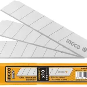 Ingco HKNSB112 Metal Grip Hand-held Paper Cutter (Set Of 10, White)(D2)