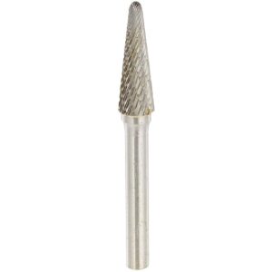 KROST Carbide Rotary Burr, Double Cut Tungsten Carbide Rotary Burr Set, 1/4 inch Shank Die Grinder Bits, Carbide Rotary File for Metal Wood Carving, Engraving, Polishing, Drilling. (K1)