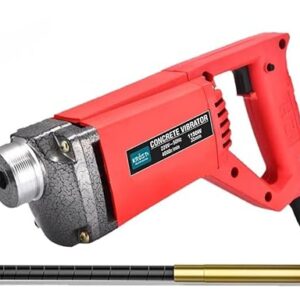 KROST 1150W Extensive 35 mm Concrete Vibrator Drill Needle 13000 Vibrations per Minute (1150W+1.5mtr Needle)