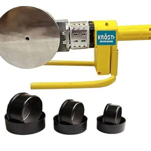 KROST 1000W Portable Welding Machine/PPR Welding Machine,75/90/110mm Quality and Enviroment-friendly PE/PPR/PVC/PP Pipe Fittings Socket Fusion Machine Fusion Connector Positioner,Pipe Fusion Welder