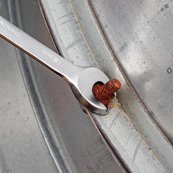 Ratcheting Combination Wrench Spanner Head Geared Wrench Ratchet Spanner 21 mm HCSPAR211(A2) - Image 4