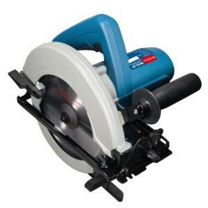 DONGCHENG Dmy02 Corded Electric Circular Saw (185mm, 1100W, Blue & Grey)