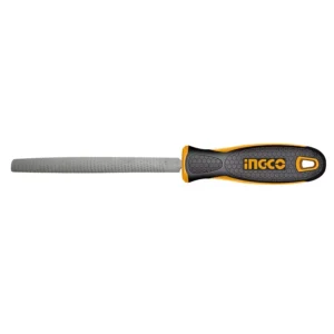 Ingco Black Half Round Wood File, HWHF088