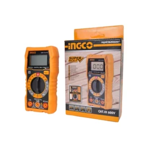 Ingco DM2002 2000 Counts, LCD DC - 200/ 2/20/200/600 V, AC - 200/600 V Digital Multimeter