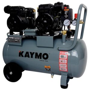 Kaymo Air Compressor K-350FC 3HP 50 Litter Oil Free-Copper Wire Motor
