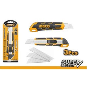 Ingco HKNS28035 Snap Off Blade Cutter Knife (SS)