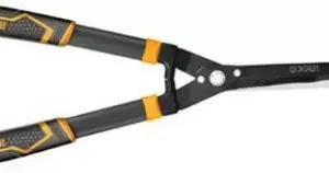 INGCO TOOLS MASTER HHS6001 Steel Garden Hedge Shears Cutter for Trimming Borders, and Bushes, Hedge Clippers & Shears with Comfort Bypass Pruner (Manual)