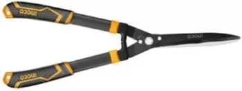 INGCO TOOLS MASTER HHS6001 Steel Garden Hedge Shears Cutter for Trimming Borders, and Bushes, Hedge Clippers & Shears with Comfort Bypass Pruner (Manual)