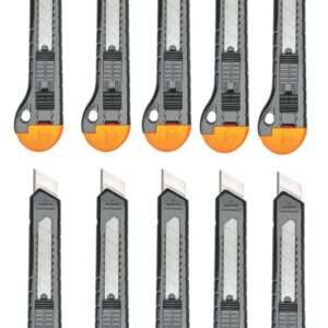 KROST KANGARO MILES 18mm Snap-off Blade Knife Made in India with Built-in Blade Snapper (PN1801/P)