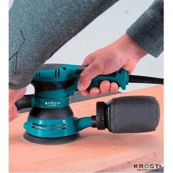 KROST Random Orbital Sander 450W, Electric Sander Copper Armature, Disc dia 125mm, 12000RPM with Variable Speed Control and Dust Collection - Corded Electric - Image 5