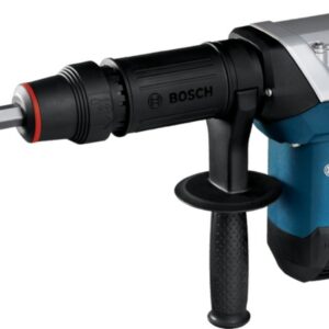 Bosch GSH 500 Corded Electric Demolition Hammer With Hex, 1,100W, 2,900 bpm, 7.8 J, 5.6 kg, Low Vibration + 1 Pointed Hex chisel, 280 mm, 17 mm shank, 280 mm& Carrying Case, 1 Year Warranty