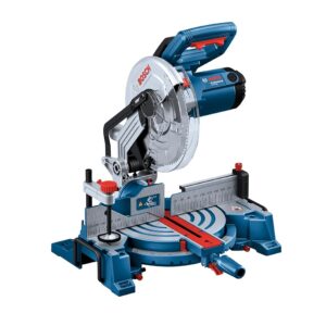 Bosch Professional GCM 254 Corded Electric Mitre Saw, 1750 W, 5000 RPM, 11.1 Kg | Accurate Cutting with Direct Laser Guide