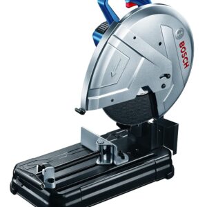 Bosch GCO 220 Corded Electric Metal Cut Off / Chop Saw, 2,200W, 3,800 rpm, Robust Base, 355 mm Cutting disc dia., 15 kg + 1 Bosch cutting disc, 1 Year Warranty