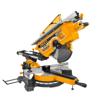 Ingco MT2S18002 Mitre Saw and Table Saw – 1800W, 3600rpm, 305mmx30mm Blade, 310mmx480mm Table, Versatile Cutting Capabilities