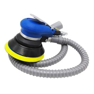 KROST 125mm Pneumatic Random Orbital Sander with 5" Hook & Look Backup Pad.