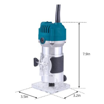 KROST PRO 800W Wood Trimmer, Palm Router, 30000RPM Specially Designed for Wood Working