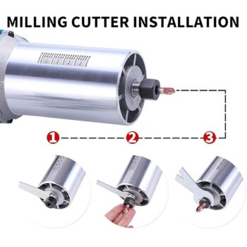 KROST PRO 800W Wood Trimmer, Palm Router, 30000RPM Specially Designed for Wood Working