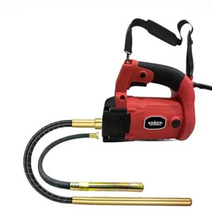 KROST 3000W Extensive 35 mm Concrete Vibrator Drill Needle with Shoulder Belt Strap for Easy Handling (With 1.5mtr +3mtr Needle)