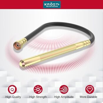 KROST 3000W Extensive 35 mm Concrete Vibrator Drill Needle with Shoulder Belt Strap for Easy Handling (With 1.5mtr +3mtr Needle)