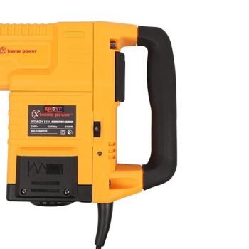 KROST Waterproof Demolition Hammer 11Kg, 2100W, Copper Armature With 6 Months Warranty Breaker, Chiseling, Pointed And Flat Chisel Bits (11kg) - Image 3