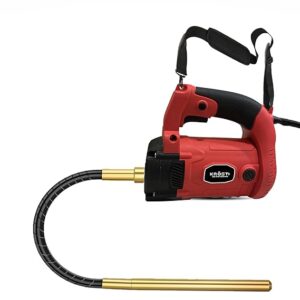 KROST 3000W Extensive 35 mm Concrete Vibrator Drill Needle with Shoulder Belt Strap for Easy Handling (With 1.5mtr Needle)