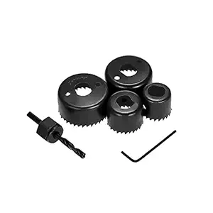 KROST 6Pc Hole Saw Set Versatile Hole Cutters for DIY, Carpentry & Home Improvement