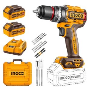 INGCO CIDLI20968 Brushless cordless impact drill Max torque: 96Nm, Metal chuck, Chuck capacity: 13mm