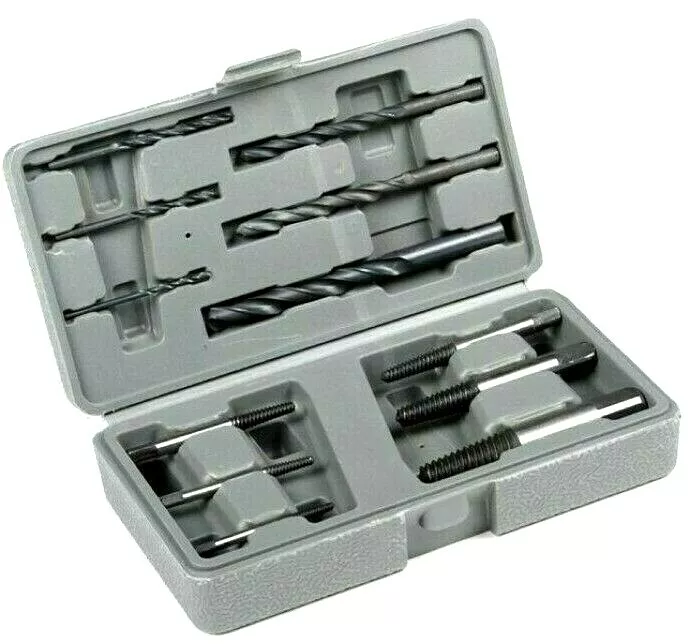 KROST 12 Pcs High-Speed Steel Drill Bits, Screw Extractors Kit, Easy Out Broken Bolt Remover Reverse, Screws&Studs Removal Tool - Image 2