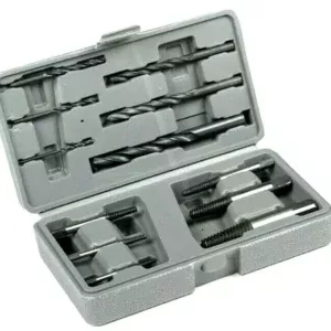 KROST 12 Pcs High-Speed Steel Drill Bits, Screw Extractors Kit, Easy Out Broken Bolt Remover Reverse, Screws&Studs Removal Tool