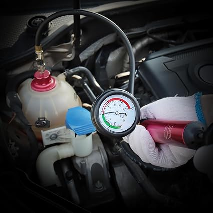 KROST Radiator Pressure Leakage Tester Tool Kit, 14PCS Automotive Cooling System Water Tank Leak Test Detector Set - Image 3