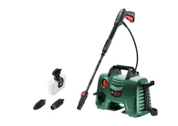 BOSCH Easy Aquatak 120 High Pressure Washer |1500-wt Motor | Max Pressure 120 Bar | Variable fan jet nozzle | Bosch Gun & Lance, Self-priming