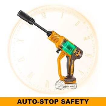 Ingco CPWLI20362 Cordless Pressure Washer - Image 3