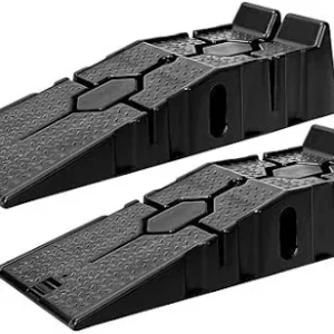 KROST 2Pcs Heavy Duty Car Ramps Long Antiskid Working Ramp Auto Oil Changing Repair Maintenance Jack Lift Tools