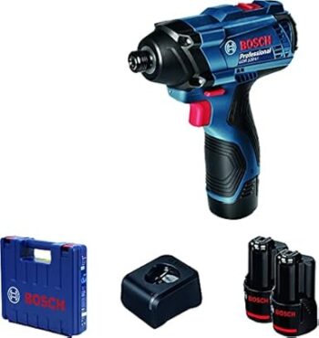 Bosch GDR 120 LI Cordless Impact Driver 2 Gear, 100 Nm with Double Battery, 2600 RPM