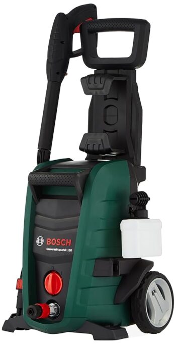 Bosch Aquatak 130 1700-Watt High Pressure Washer (Green)& Aquasurf 250 Patio Cleaner
