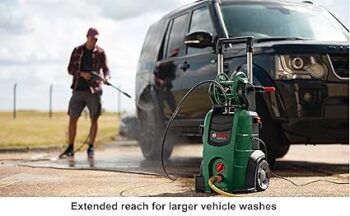 Bosch Aquatak 140 Advanced 140 bar High Pressure Washer 2100W Induction Motor