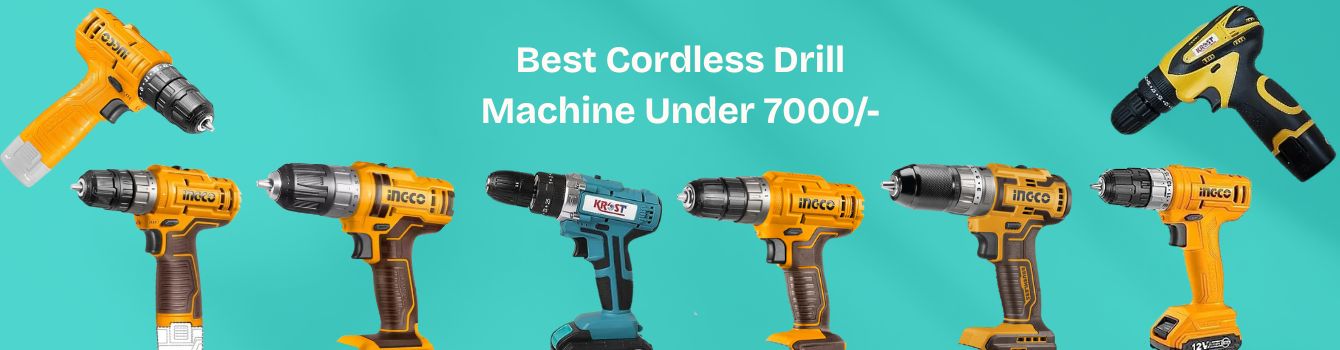 best cordless hammer drill machines under 7000/-