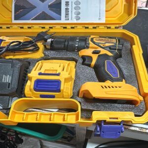 KROST 10mm Metal Chuck Pro Yellow Series Brushless Drill Screwdriver Hammer Machine