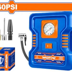 Wadfow Auto Air Compressor WAAC501 - Your Ultimate On-the-Go Inflation Solution