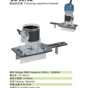 Krost Wood Trimmer Router Bracket Tool Invisible Fasteners Wood Milling Base Slotted