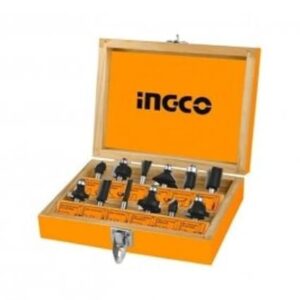 Ingco AKRT1201 12 Pcs Router Bits Set (6mm) Shank