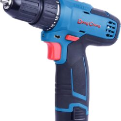 Dong Cheng Cordless Driver Drill Machine DCJZ1202E – 10.8V 2.0Ah x 2 Battery, 35Nm Torque, 10mm Chuck, 2-Speed (0-400/0-1500 RPM)