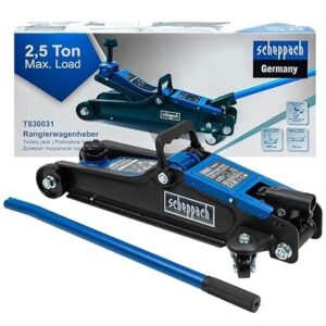 Scheppach Germany 2.5 Ton Load Capacity Trolley Jack, 385 mm Maximum Lifting Height, Sch-T825010